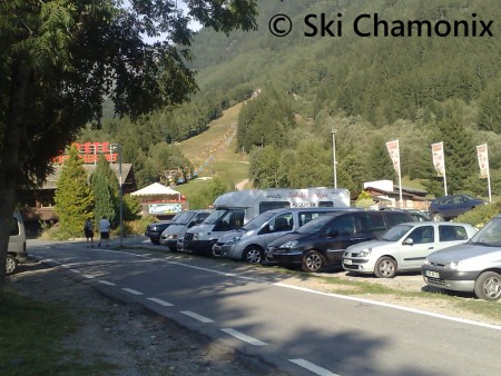 Domaine des Planards, parking des Planards/montenvers